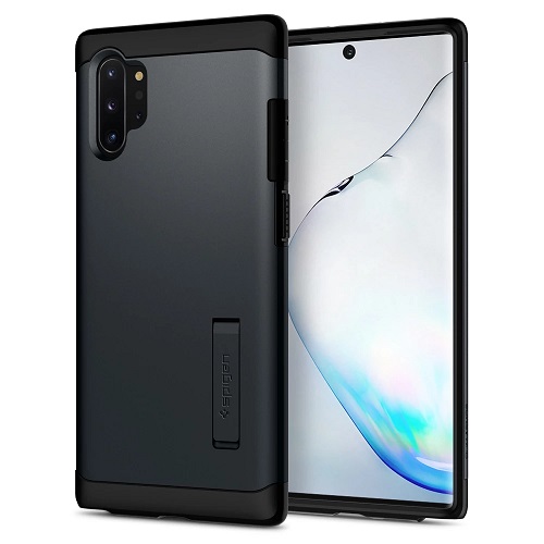 SPIGEN Slim Armor pour Samsung Galaxy Note 10+ - Ardoise Métallique