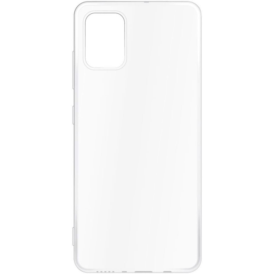 LBT Samsung A71 Étui en gel mat transparent robuste et clair