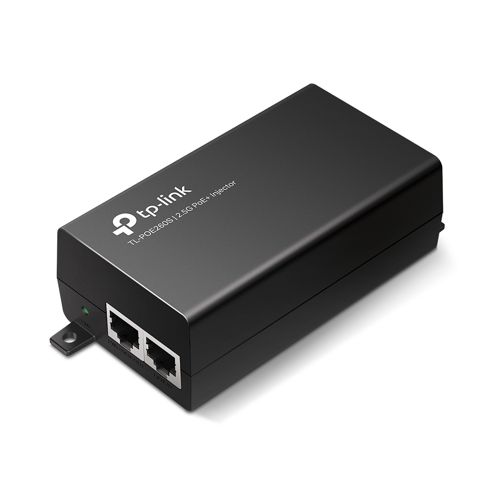 TP-Link (TL-PoE260S) 2.5G PoE+ Injector(Open Box)
