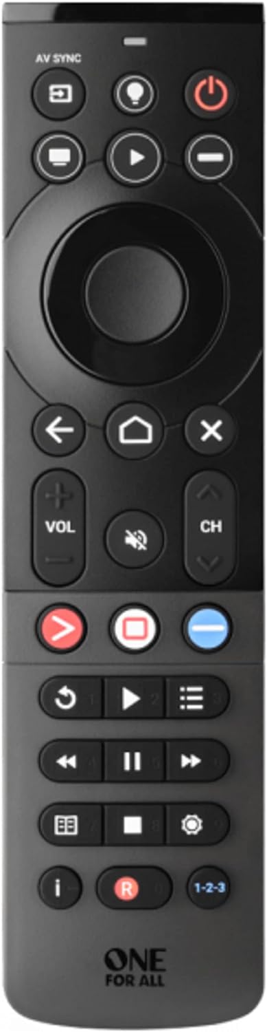 ONE FOR ALL URC7945 Smart Streamer Universal Remote Control(Open Box)
