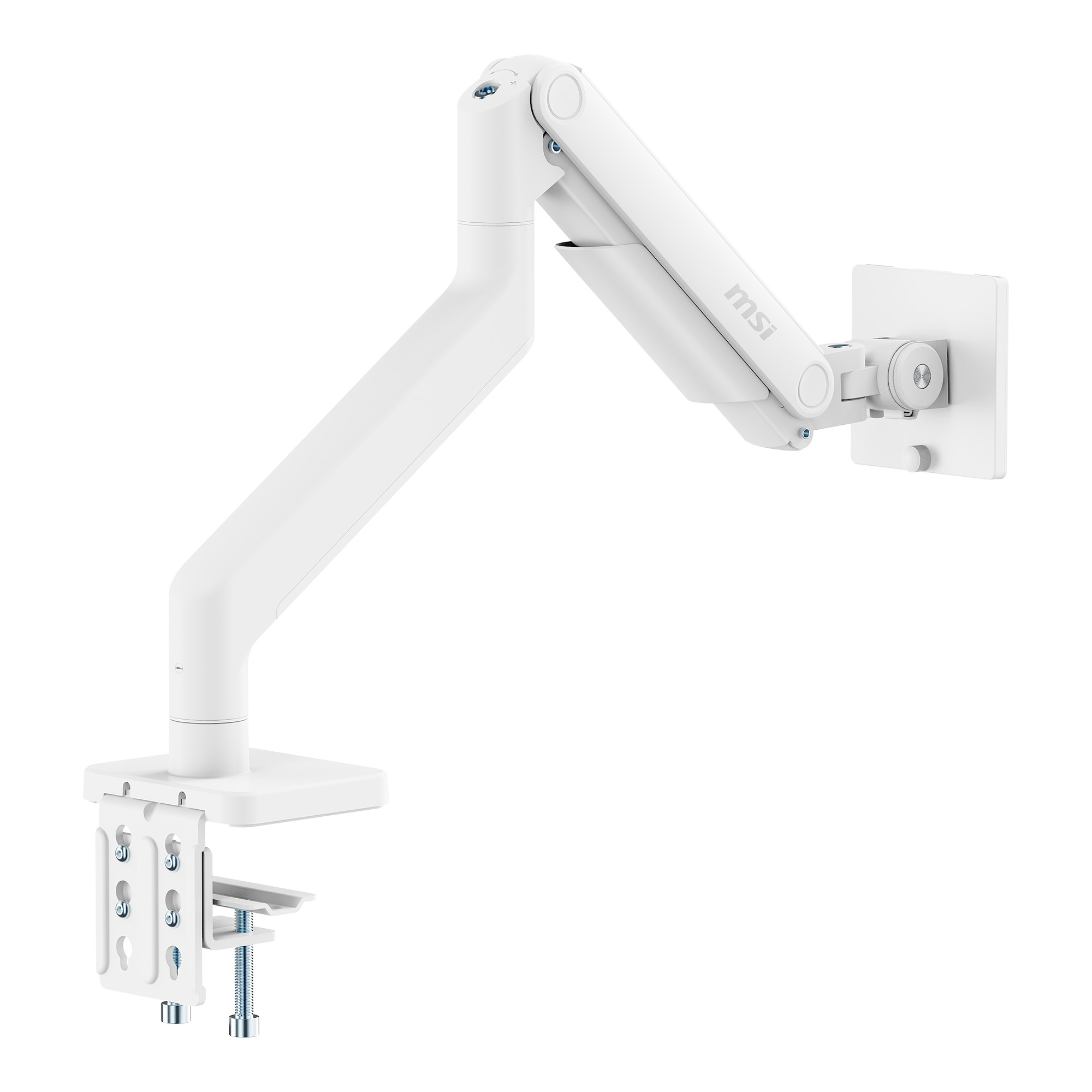 MSI MAG MT201W - Premium Heavy Duty Single Monitor Stand Arm