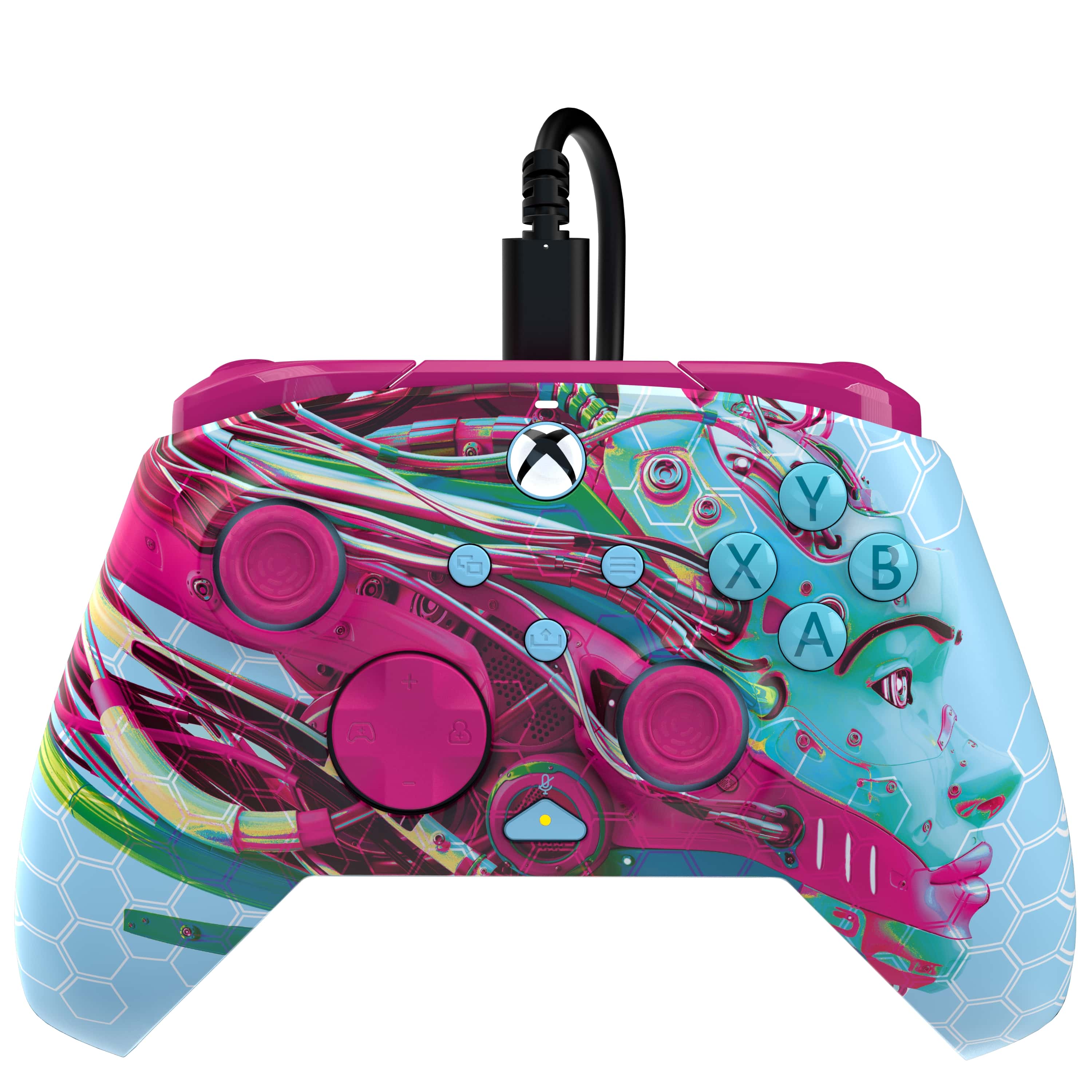 Manette filaire avancée PDP REMATCH GLOW : Android Dreams / Xbox et PC