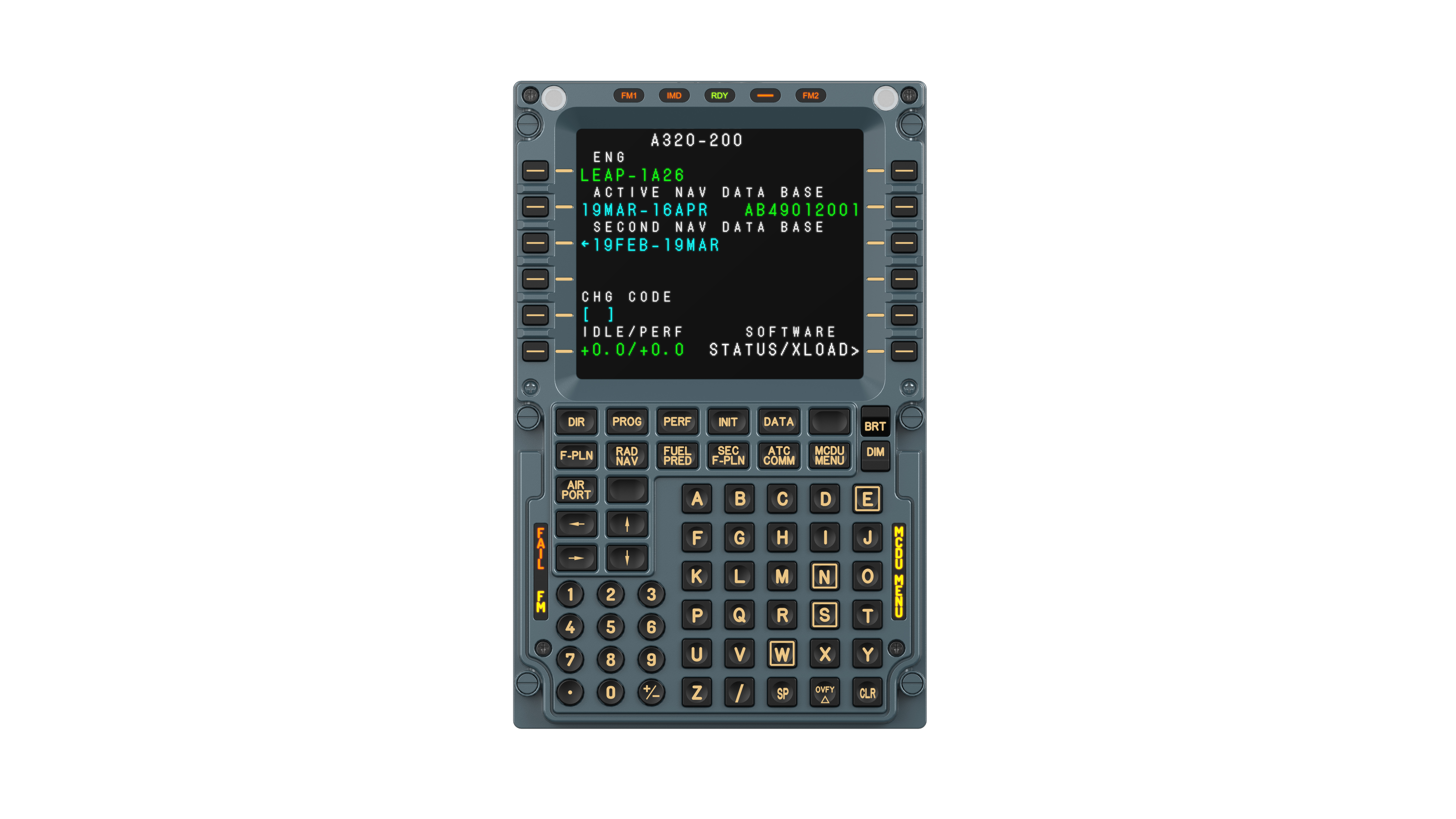 MOZA MA3F Flight Computer Display