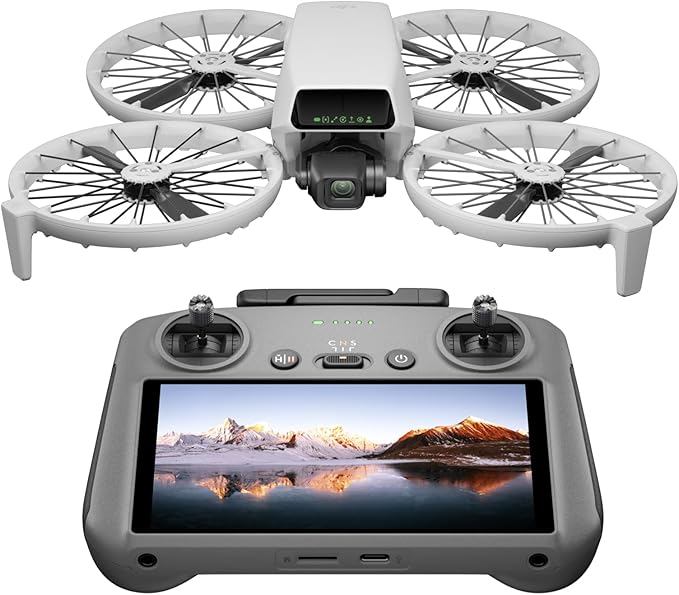 DJI Flip (RC 2) Drone with Remote Controller and Built-in Screen