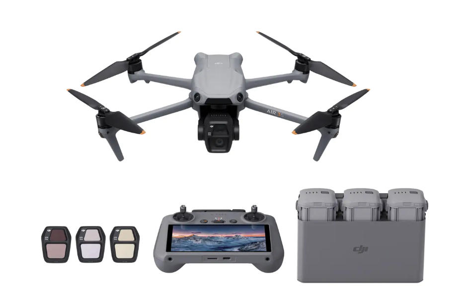 DJI Air 3S Fly More Combo with DJI RC 2 Remote Controller