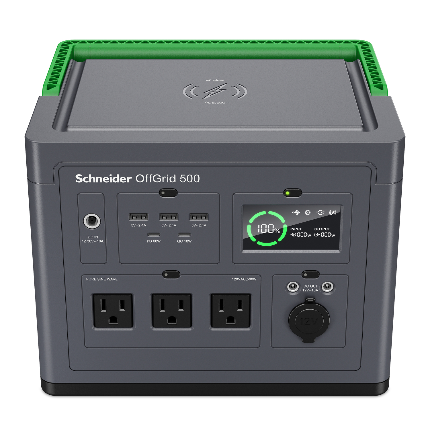 SCHNEIDER OFFGRID PORTABLE POWER STATION 500