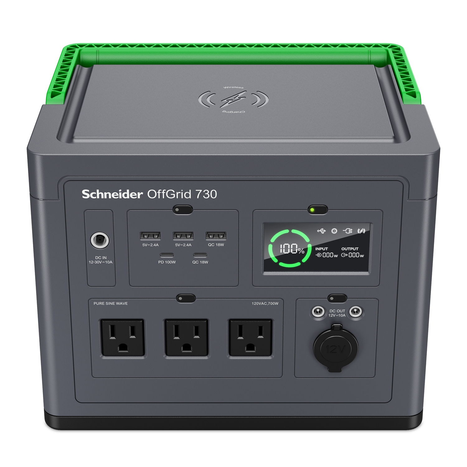 SCHNEIDER OFFGRID PORTABLE POWER STATION 730