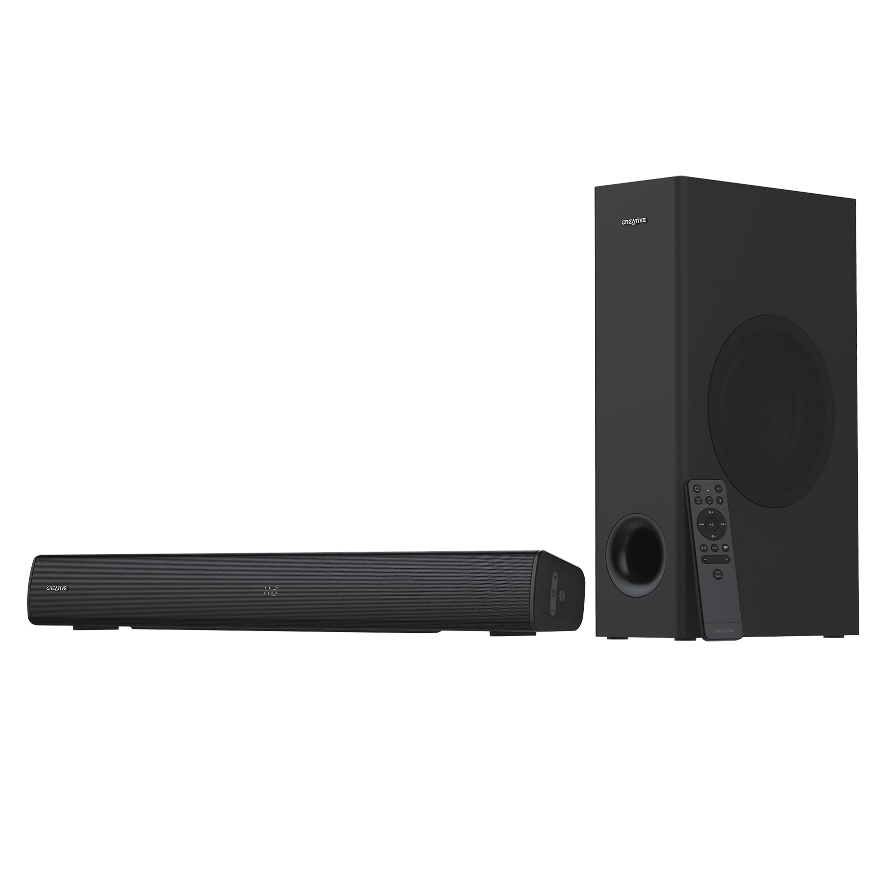 CREATIVE Stage V2 2.1 Soundbar 160W avec Subwoofer, Noir