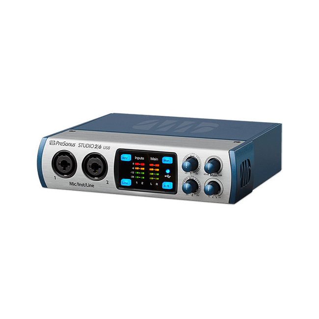 Interface audio/MIDI USB 2.0 PRESONUS Studio 26 - 2x4 192 kHz