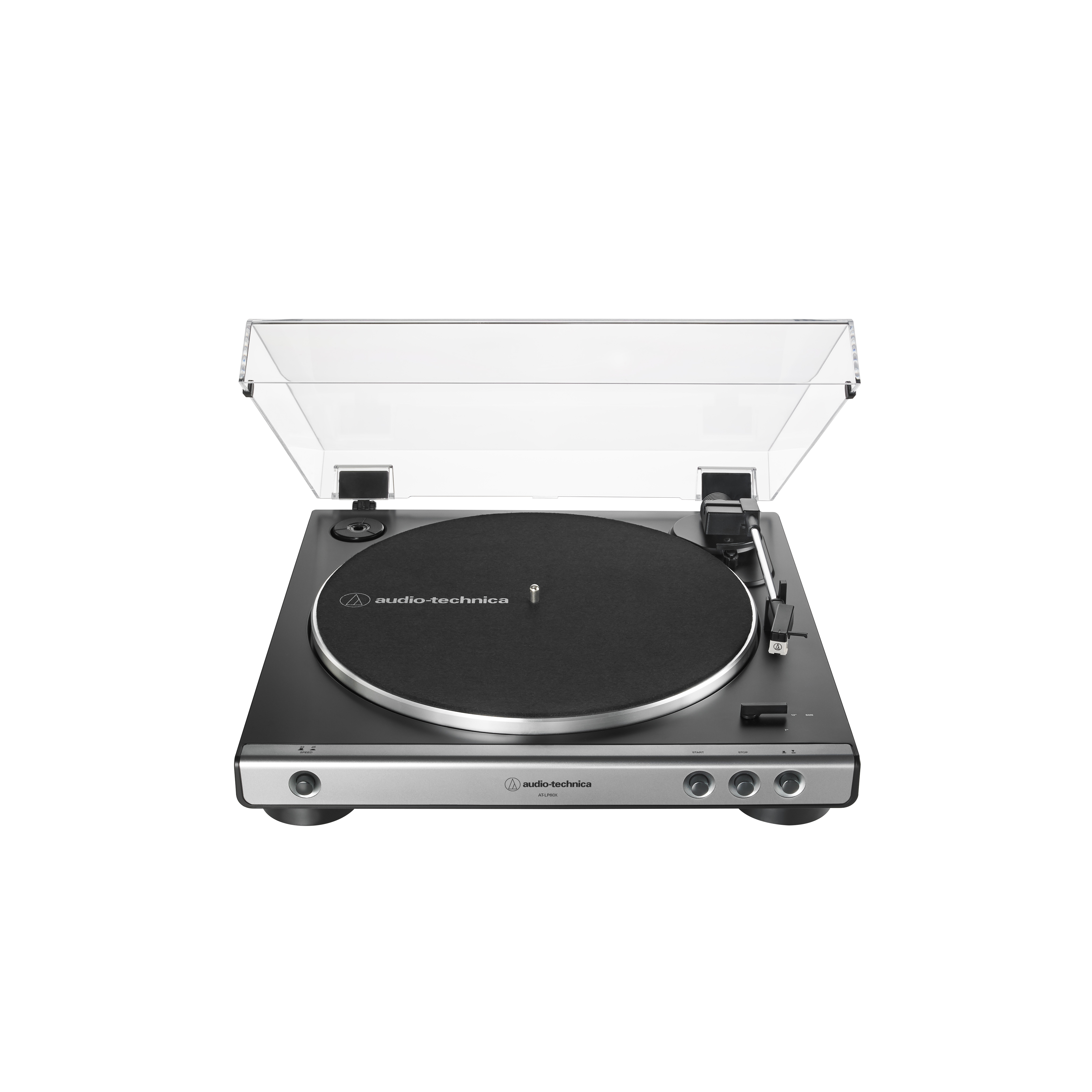 Audio-Technica (AT-LP60X-GM) - Tourne-disque stéréo gris