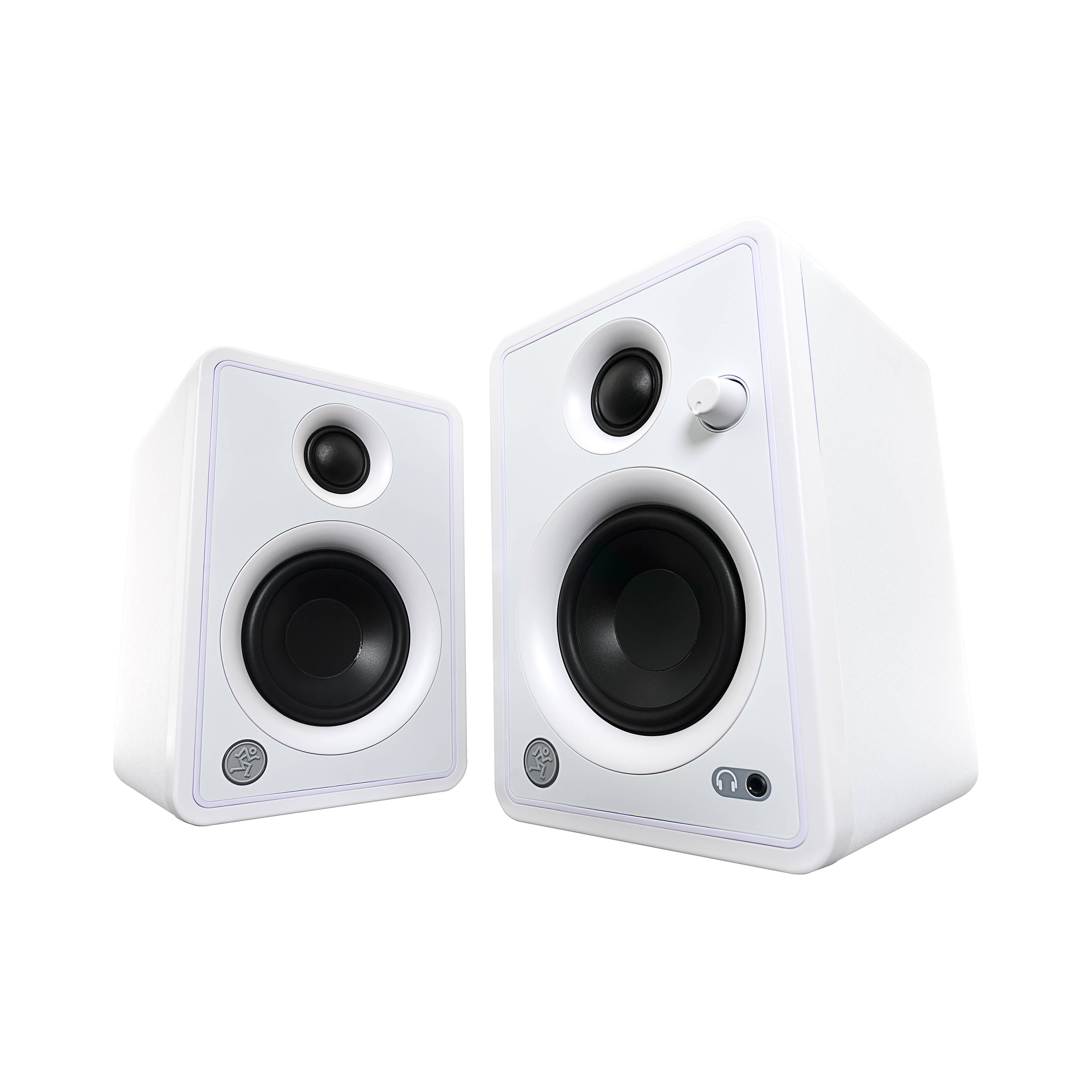 MACKIE Limited Edition White 3" Multimedia Monitors with Bluetooth®