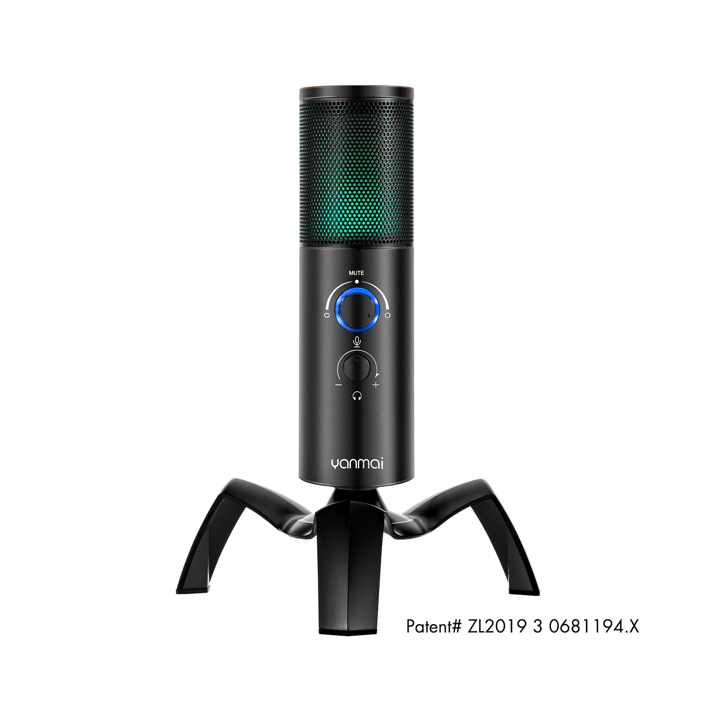 YANMAI Q18 RGB Perfect Sound Quality Studio Microphone