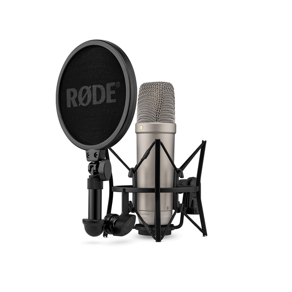 RODE NT1 5th Generation Studio Condenser Microphone, Silver(Open Box)
