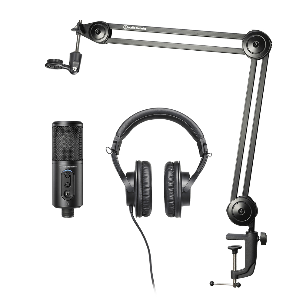AUDIO TECHNICA Content Creator Pack for Podcasting, Streaming, Gaming