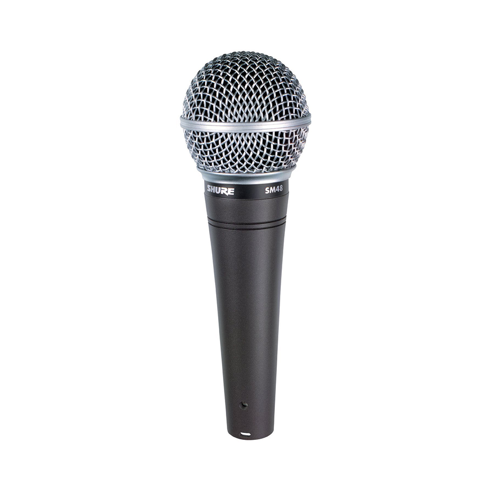 Microphone dynamique à main cardioïde SHURE SM48-LC