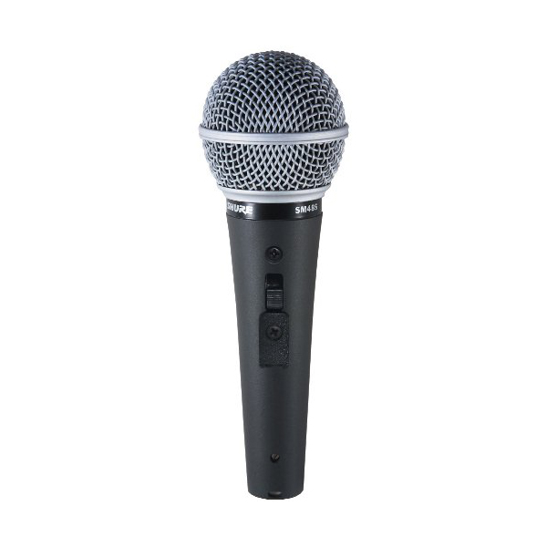 SHURE SM48s-LC - Microphone dynamique à main cardioïde avec interrupteur