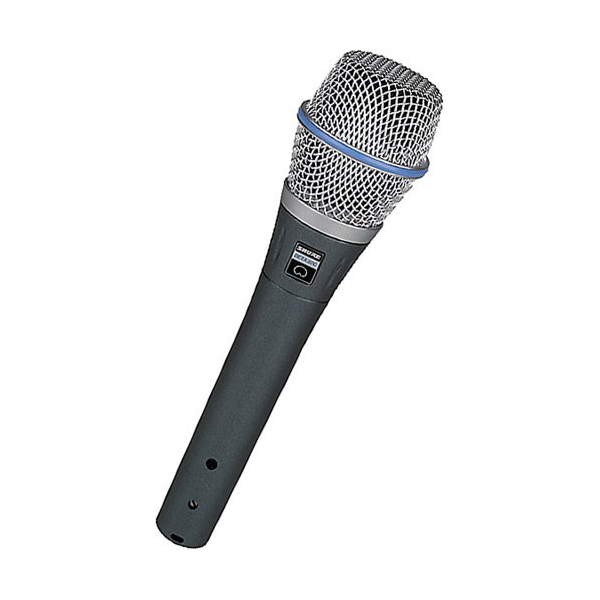 SHURE BETA87C - Microphone à condensateur portable cardioïde