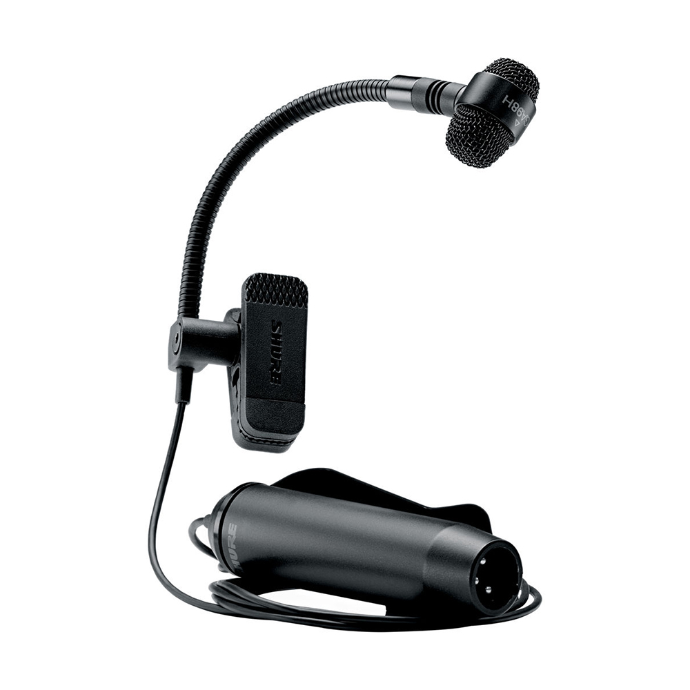 SHURE PGA98H-XLR Micro à condensateur cardioïde à pince