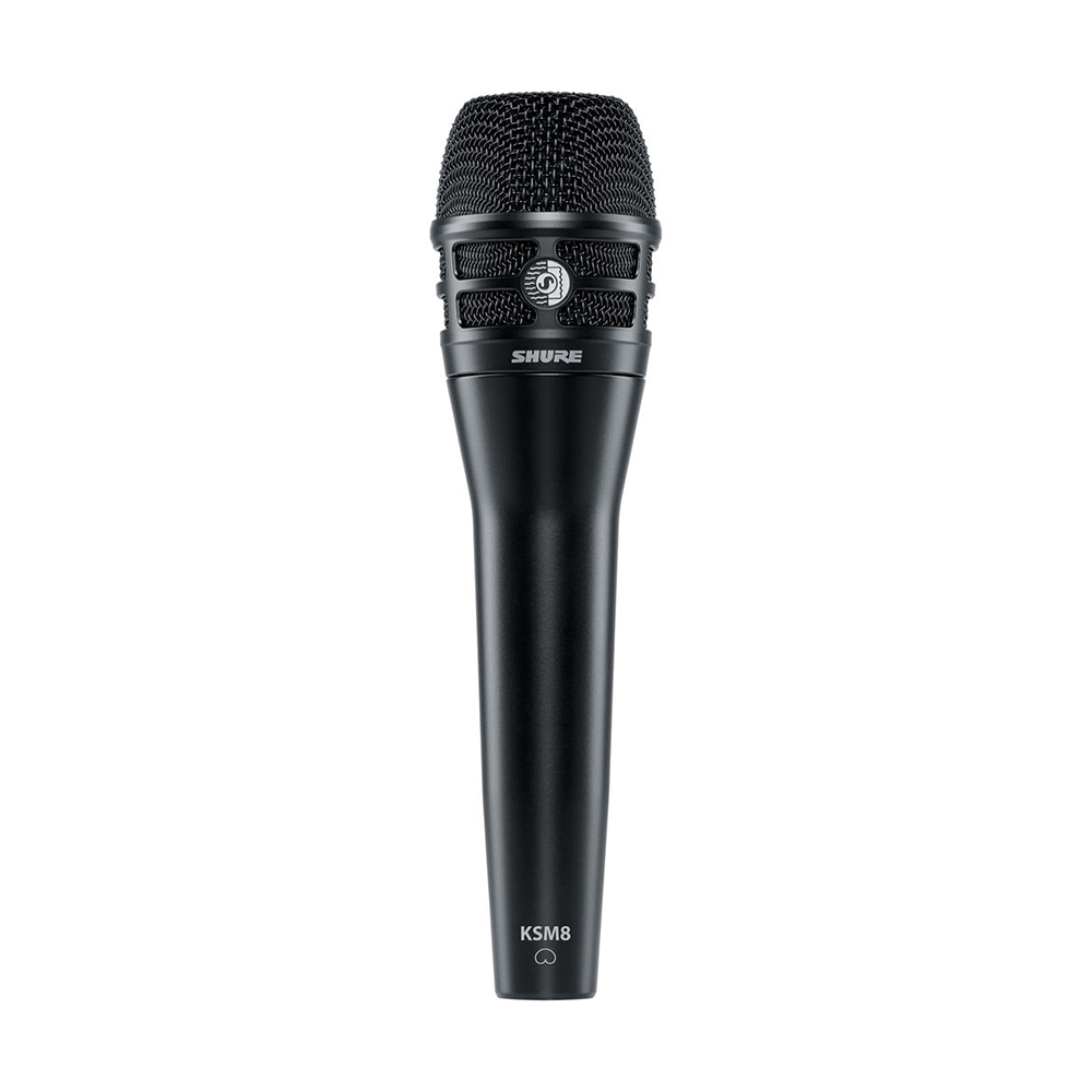 Microphone vocal dynamique à double capsule SHURE KSM8/B Dualdyne (noir)