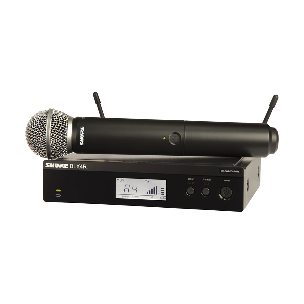 SHURE BLX24R Vocal Wireless System with SM58 Mic (H9)