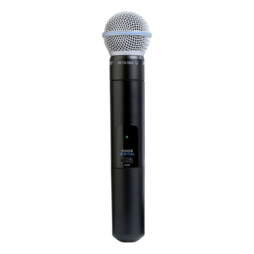 SHURE PGXD2/SM86 Handheld Wireless Microphone Transmitter with SM86 Capsule