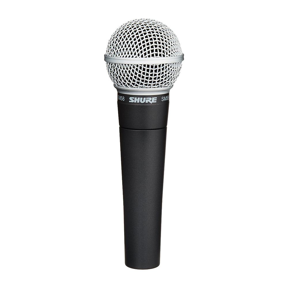 SHURE SM58-CN Vocal Microphone with Cable, Black