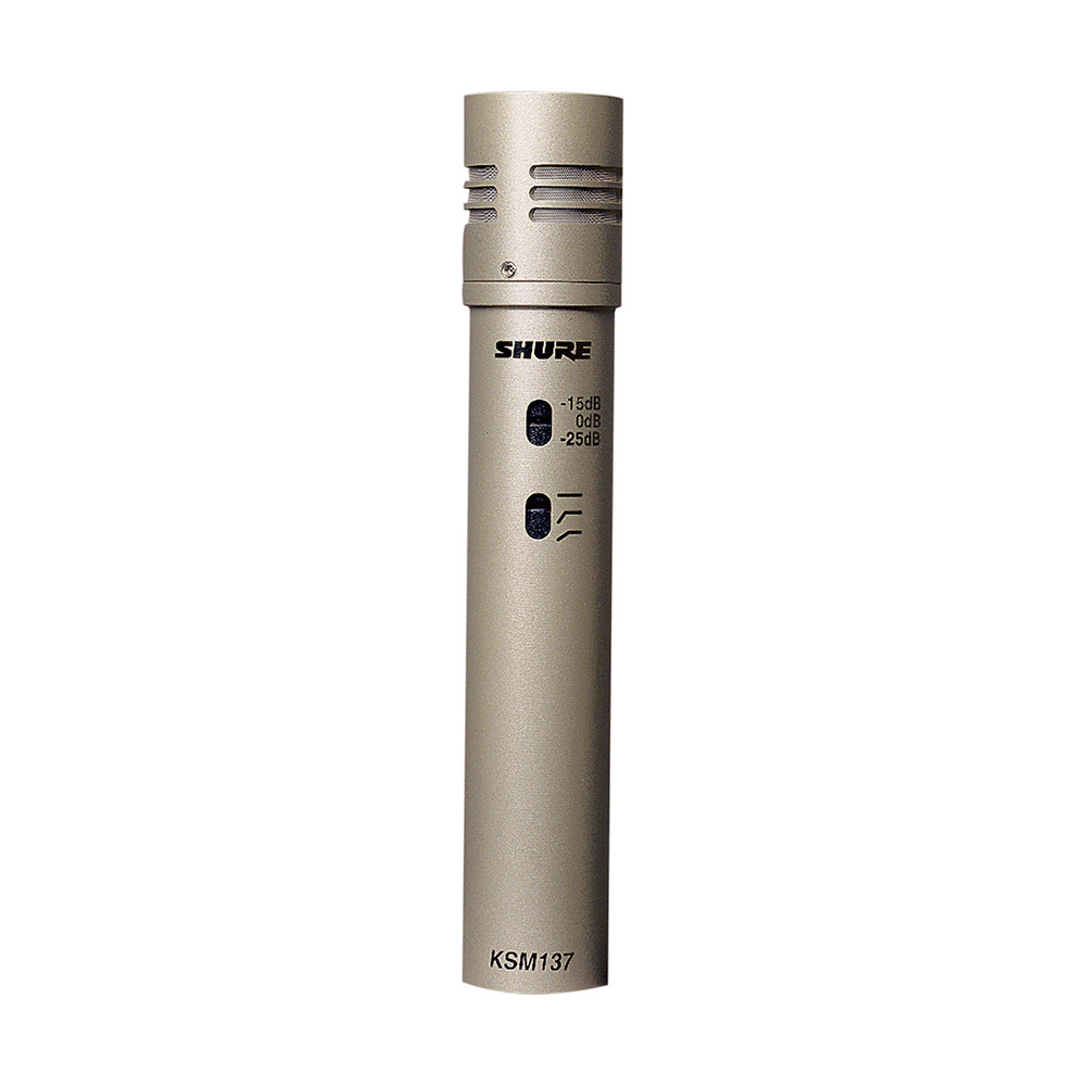 SHURE KSM137/SL Cardioid Microphone (Single Microphone)