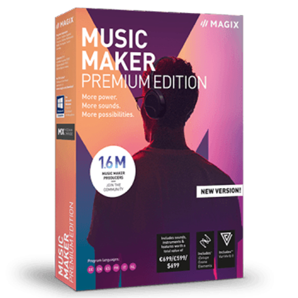 MAGIX Music Maker Premium 2020