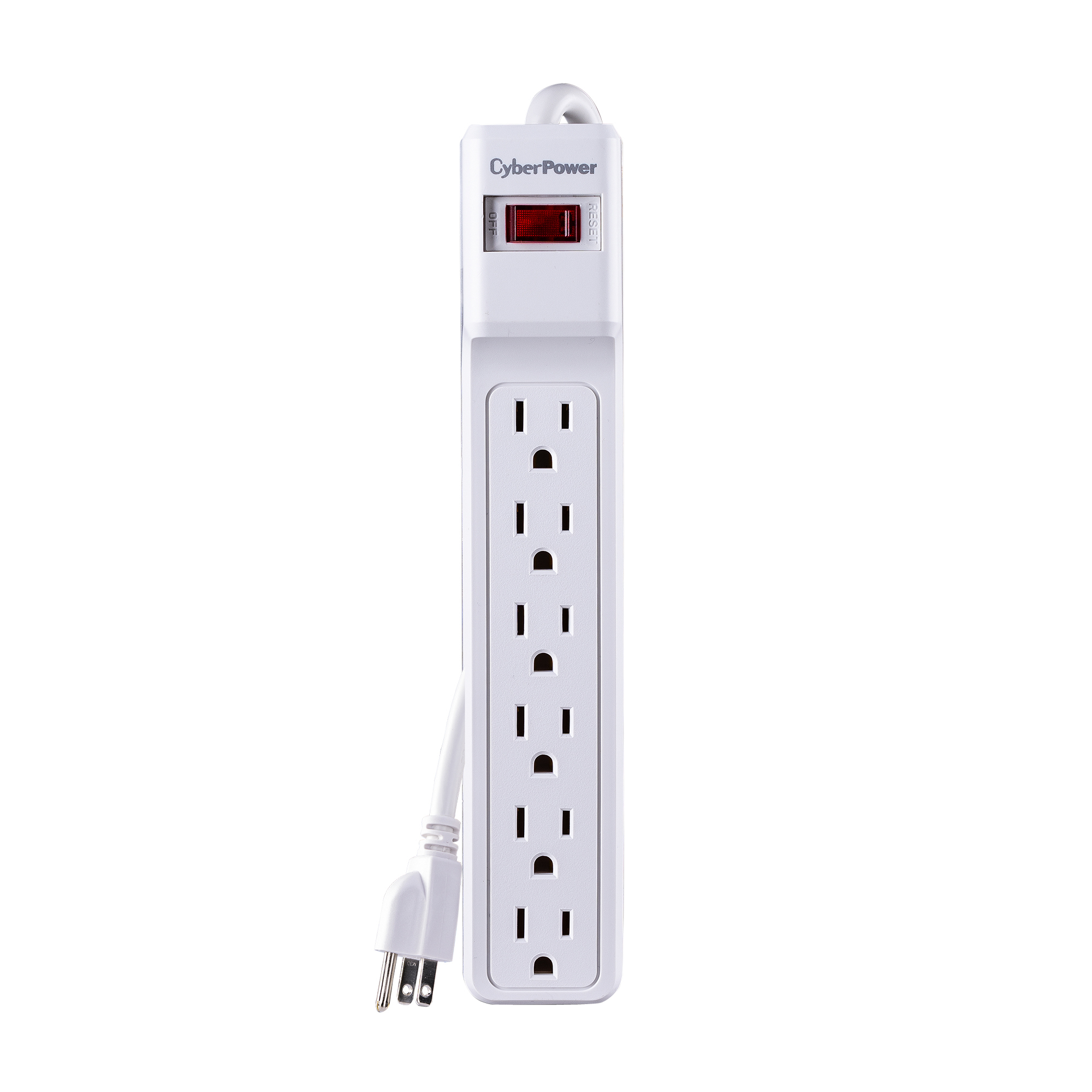 CyberPower (CSB606W) - Parasurtenseur à 6 prises 6 pi