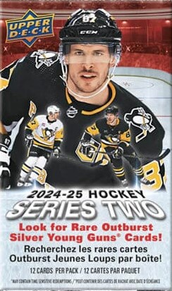 2025 UPPER DECK SERIES 2 HOCKEY GRAVITY FEED