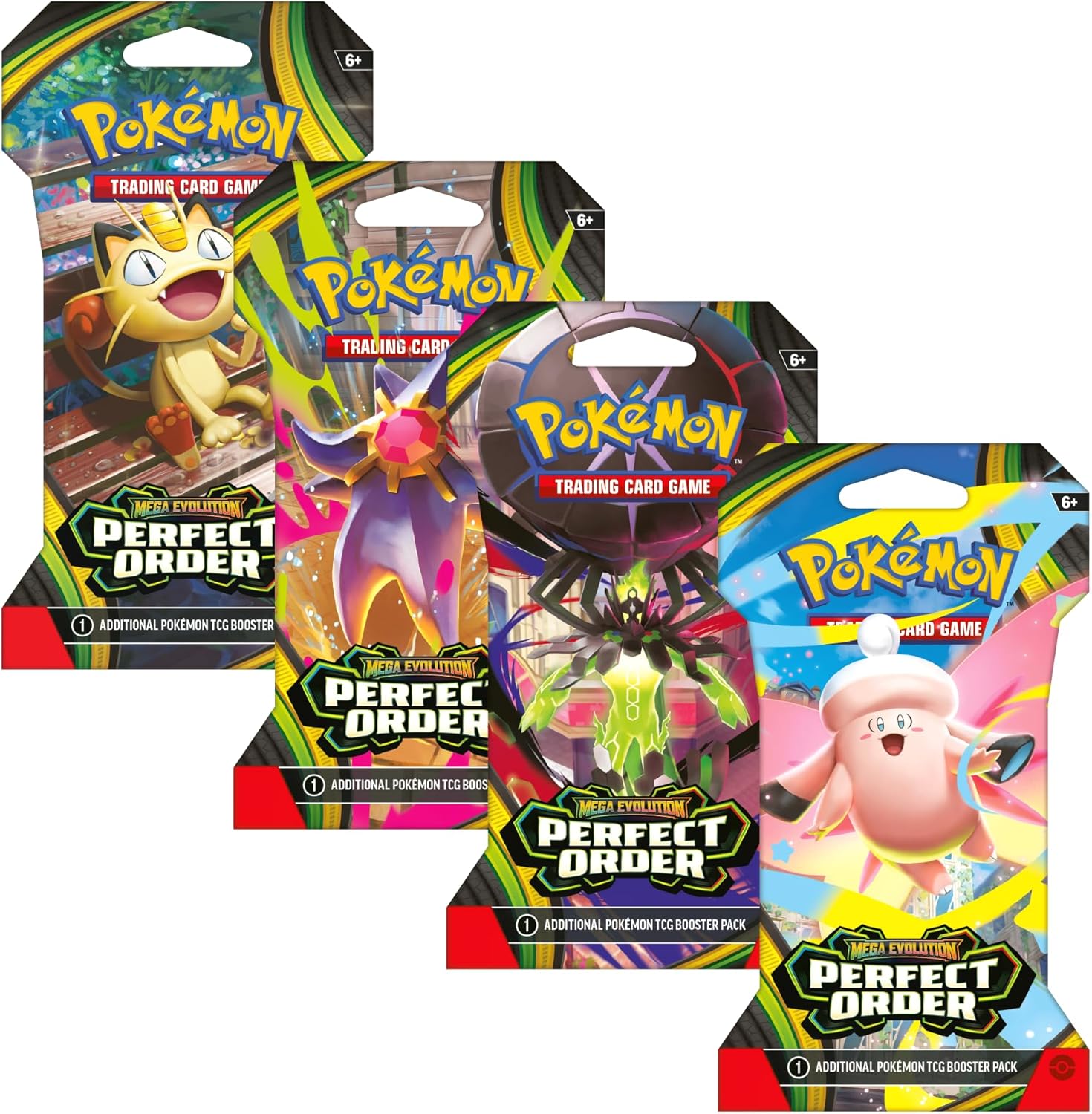 Pokemon TCG: Mega Evolutions - Perfect Order Sleeved Booster Pack