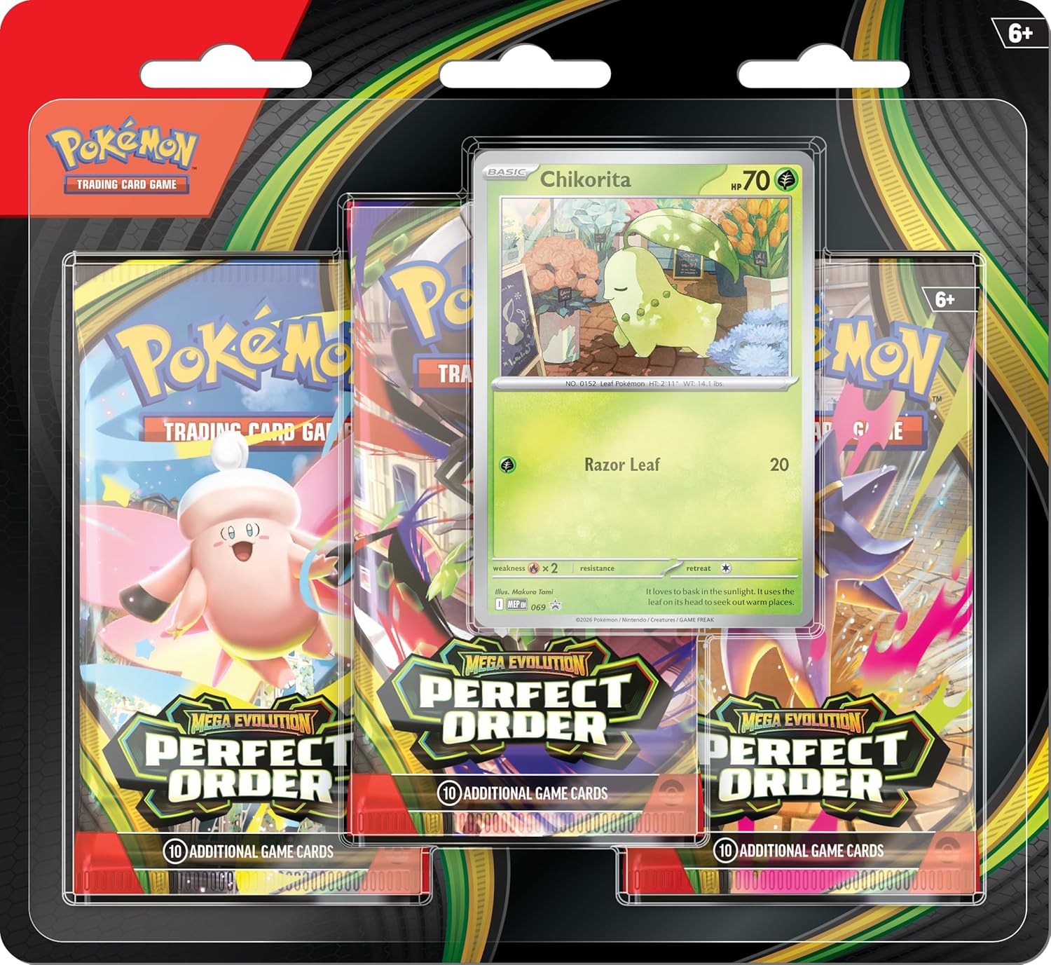 Pokémon TCG Miscellaneous 3-Pack Blister (Packaging May Vary)