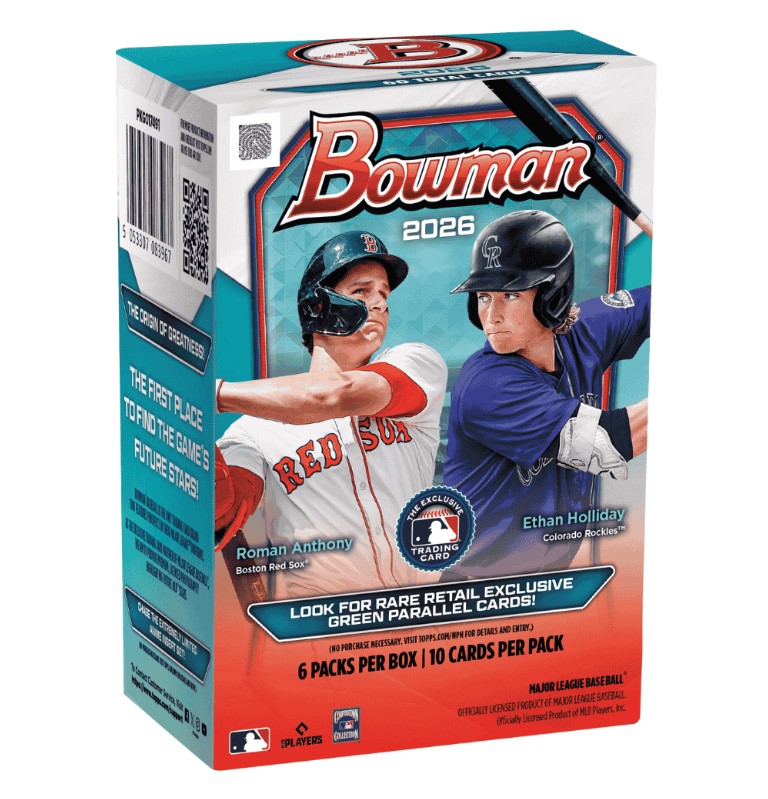 2026 TOPPS BOWMAN BASEBALL VALUE BOX