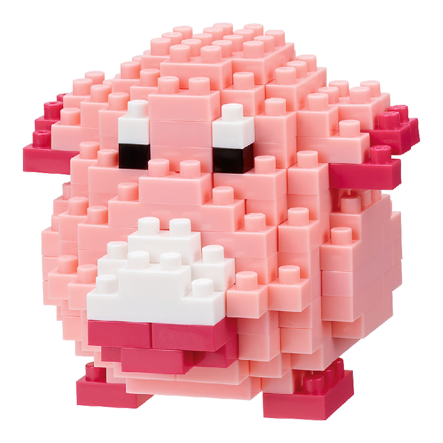 Nanoblock Pokemon Series Chansey | Blocs de construction | Ajustement et encliquetage à la main !