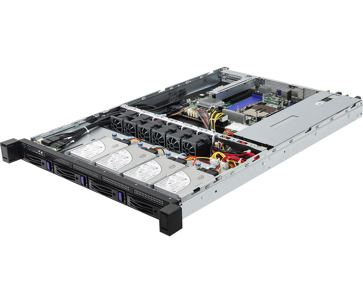 ASROCK 1U Barebone Server Single Processor - (1U4L-EGS/2T)
