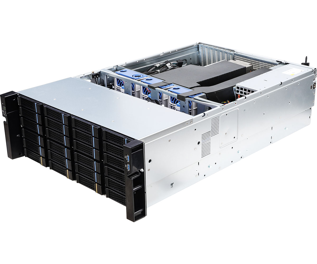 ASROCK 4U Barebone Server Dual Processor - (4U36L6E-ICX2/2T)