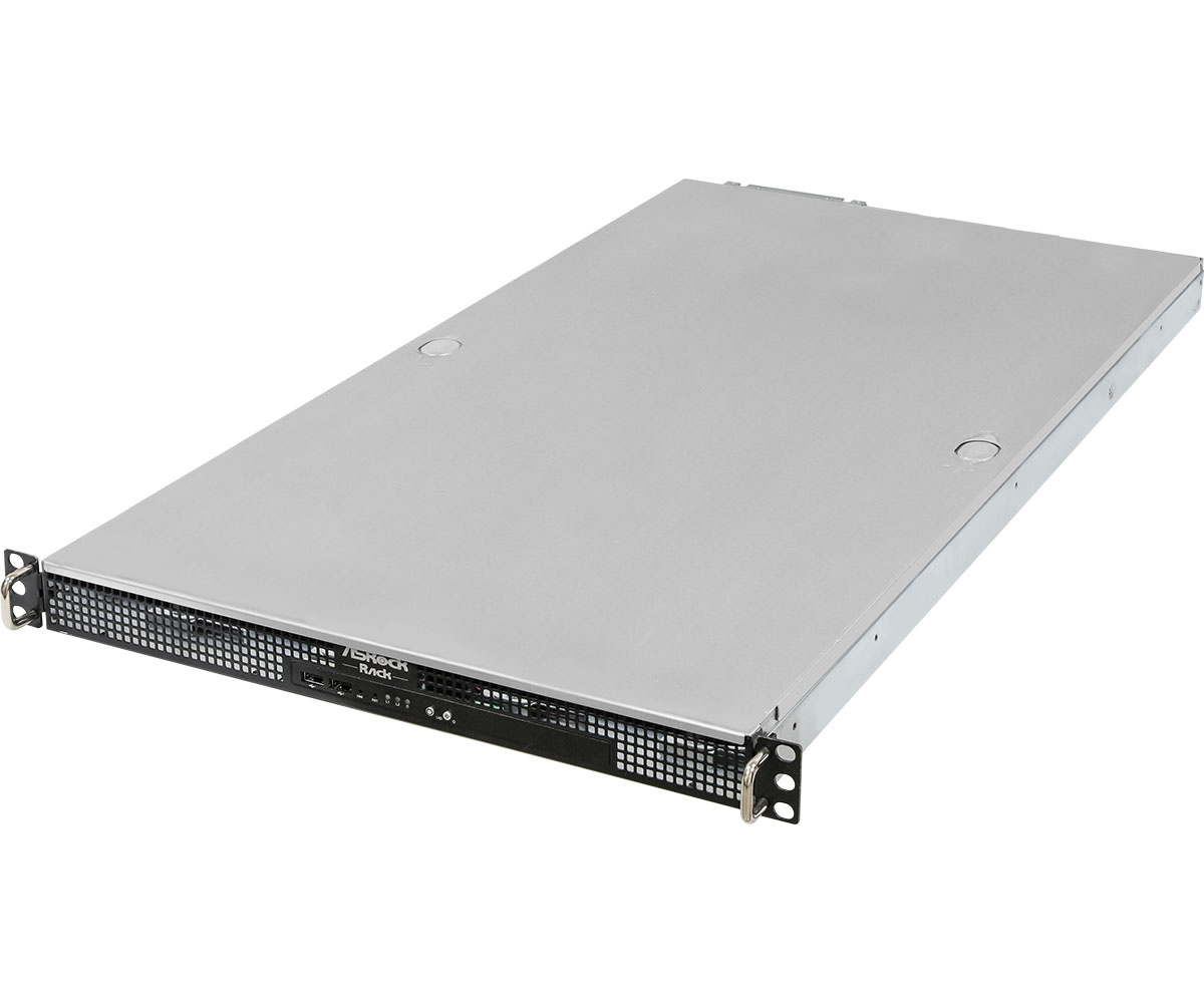 Serveur Barebone ASROCK 1U - (1U12L-C3758/4L RPSU)