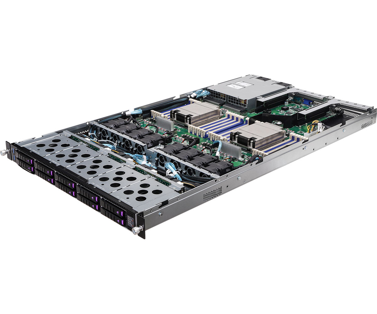 ASROCK 1U Barebone Server Dual Processor - (1U10E-MILAN2)