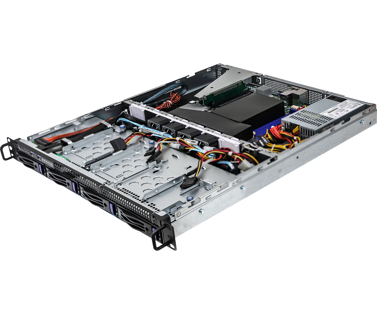 ASROCK 1U Barebone Server Single Processor - (1U4LW-ICX/2T)