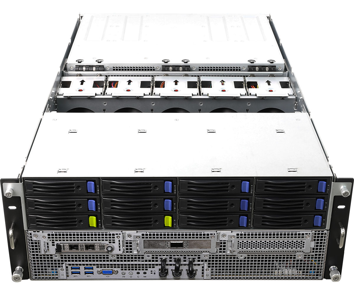 ASROCK 4U Barebone Server Dual Processor - (4U8G-ROME2/2T)