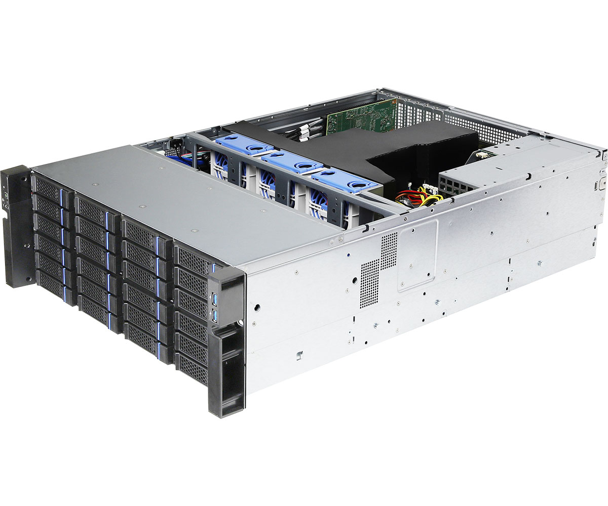 ASROCK 4U Barebone Server Dual Processor - (4U36L2S-C621)