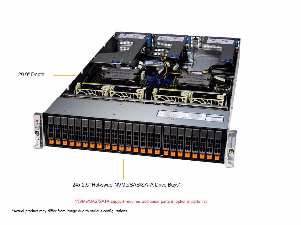 SUPERMICRO EPYC TURIN 9355 NVIDIA RTX2000 ADA