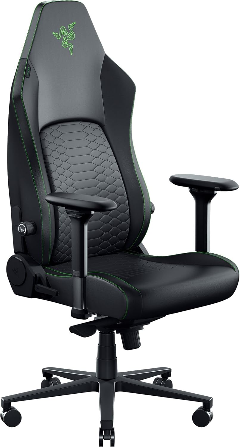RAZER Iskur V2 Gaming Chair Newgen, Noir et vert