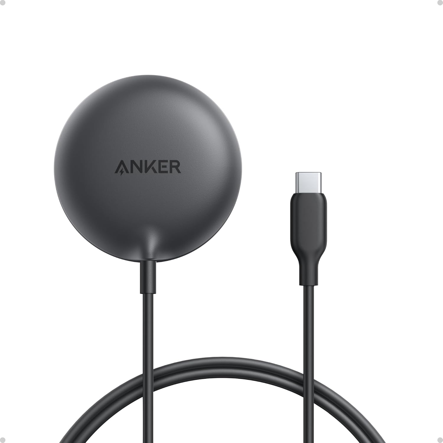 Anker Zolo Magnetic Wireless Charger, Qi2 MagSafe Wireless Charging