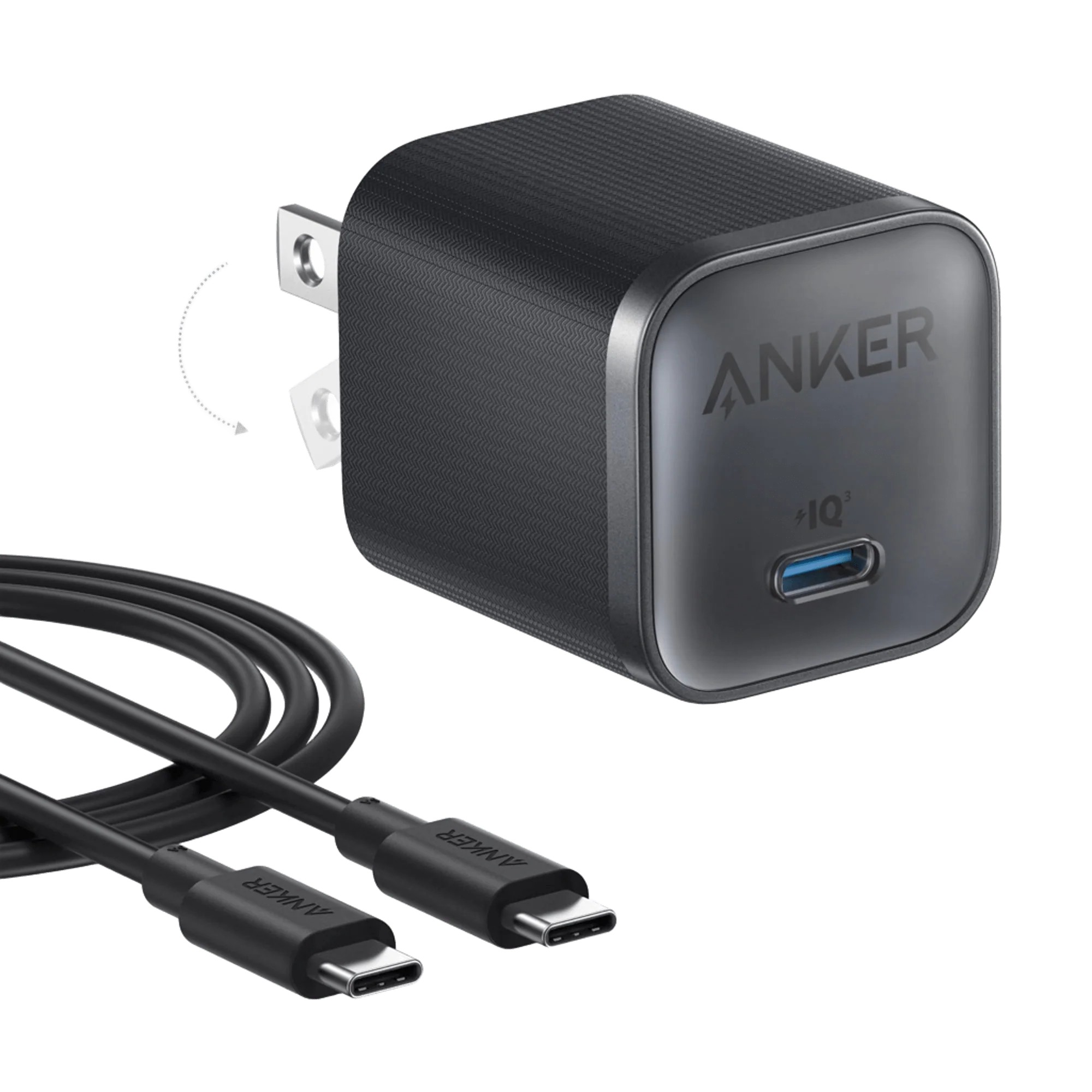 Anker Charger (Nano 45W) USB C Charger with USB C Cable