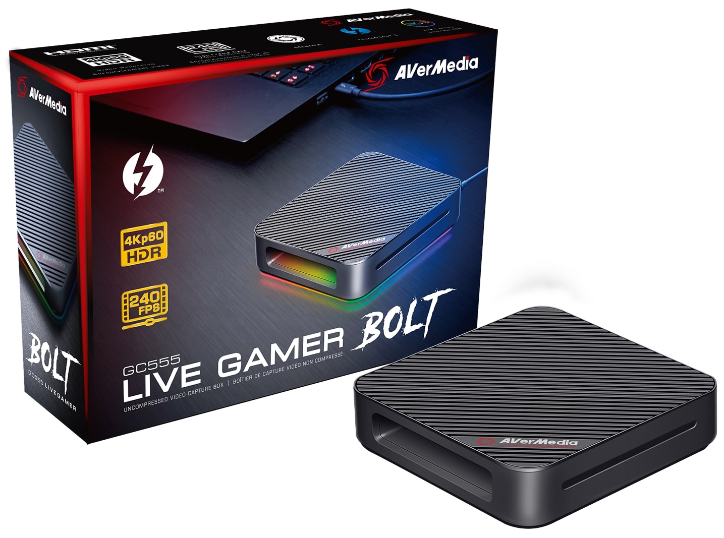 AVerMedia GC555 LIVE GAMER BOLT 4Kp60 Video Capture Card