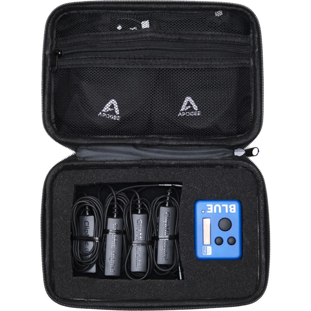 APOGEE ClipMic Digital 2 Kit avec 4 micros Noir