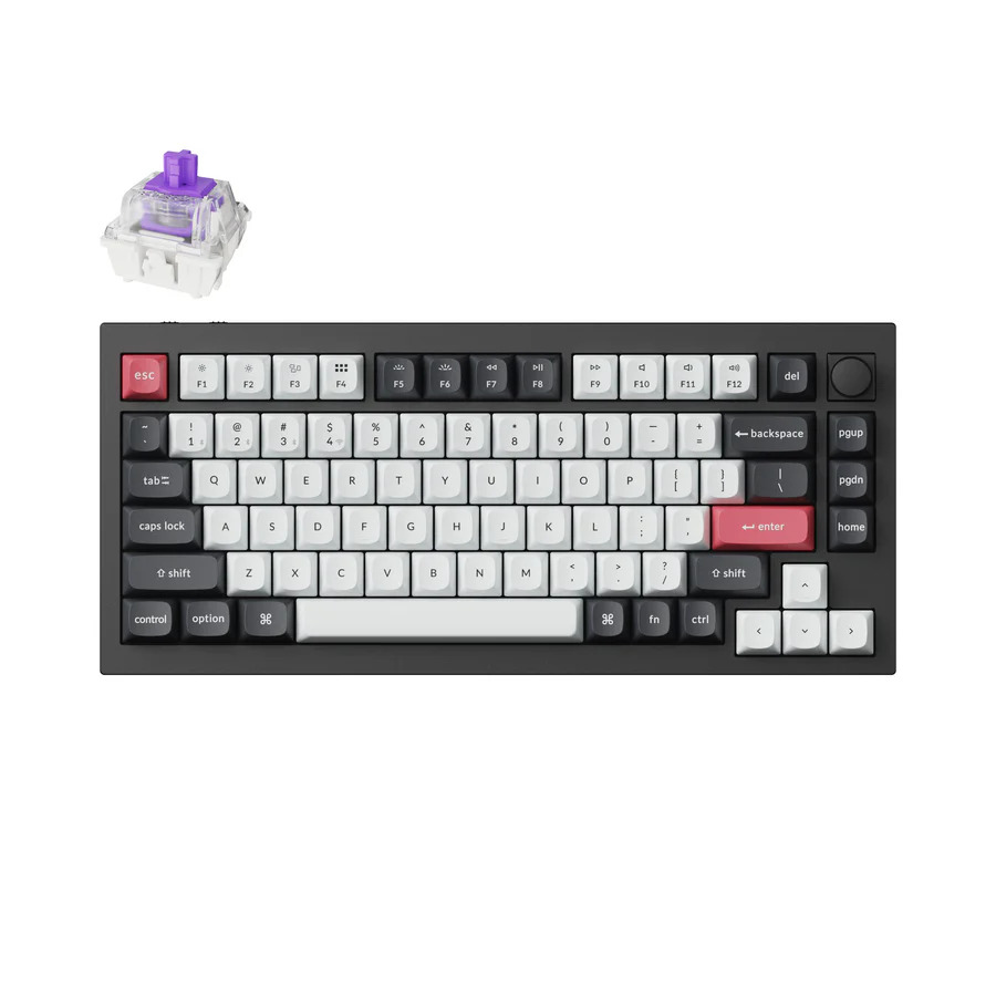 Keychron Q1 HE 75 % Clavier Interrupteurs magnétiques(Open Box)