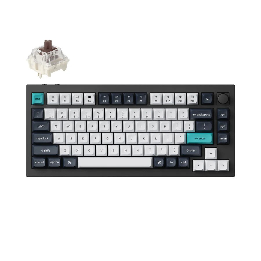 Keychron Q1 Max 75 % Clavier Interrupteurs tactiles(Open Box)