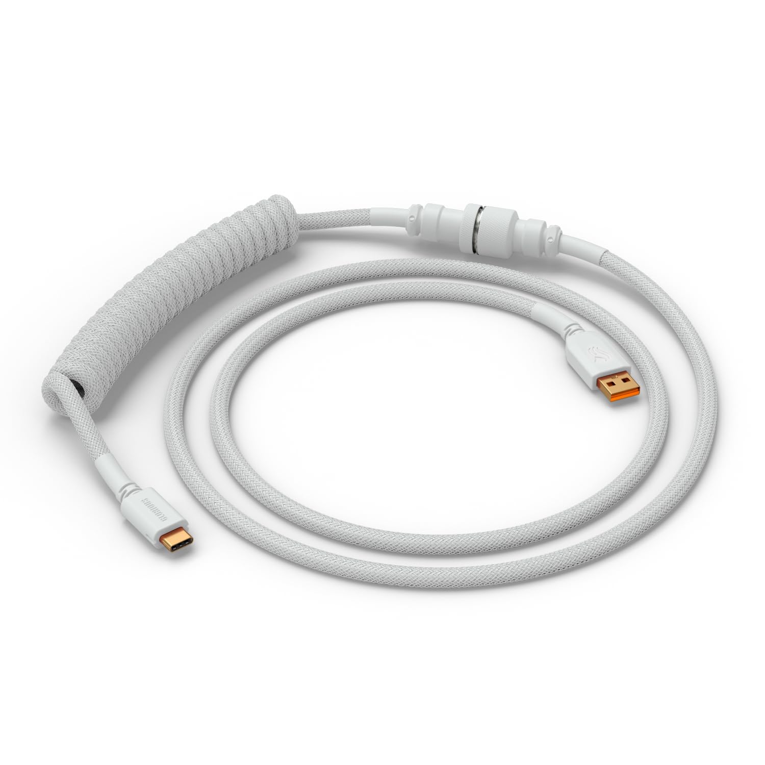 Glorious Coiled Keyboard Cable - Ghost White (GLO-KB-ACC-CBL-COIL-GWHT)